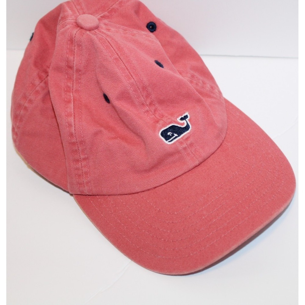 Vineyard Vines‎ Sailors Red Baseball Hat Whale Logo Adjustable Strap